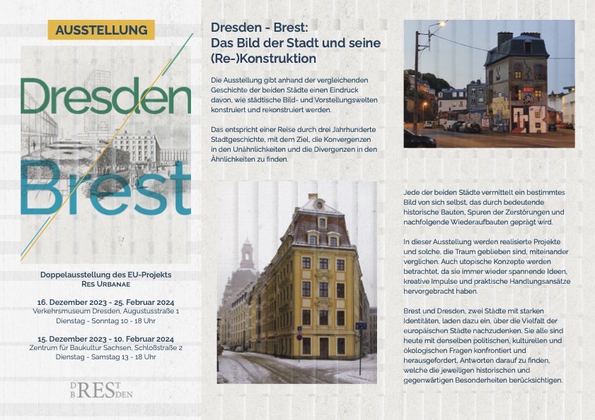 Ausstellung Res Urbanae Perspektiven auf Städte im Wiederaufbau
