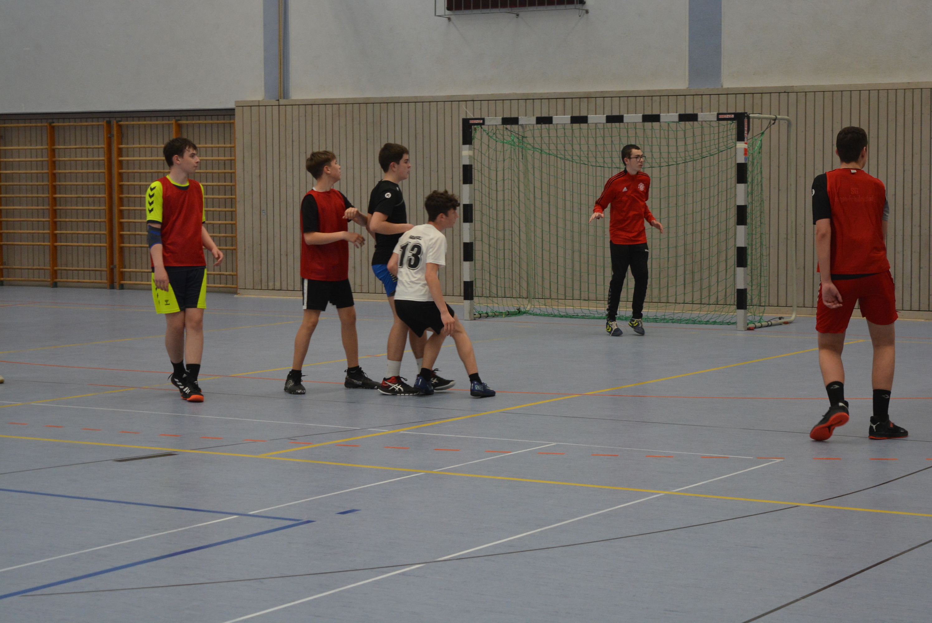 Rencontre d'handballeurs à Edingen-Neckarhausen