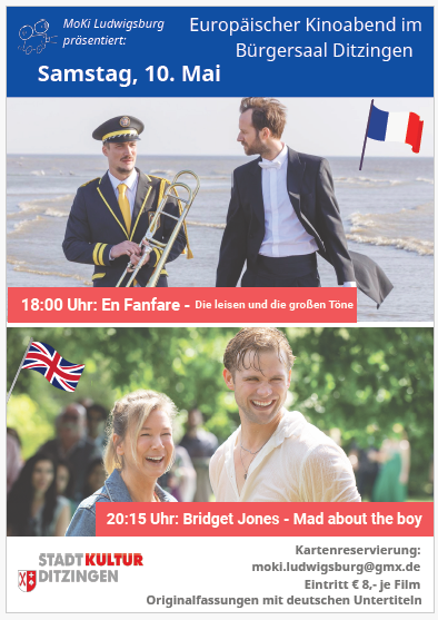 Europäischer Kinoabend in Ditzingen