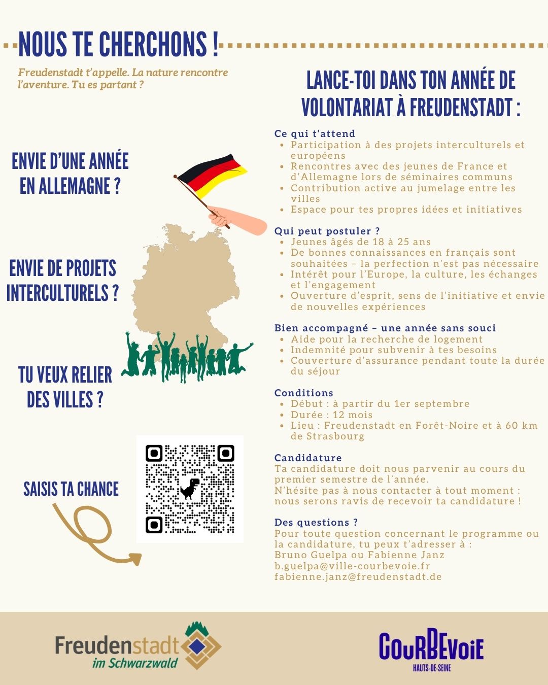 Volontariat franco-allemand à Freudenstadt