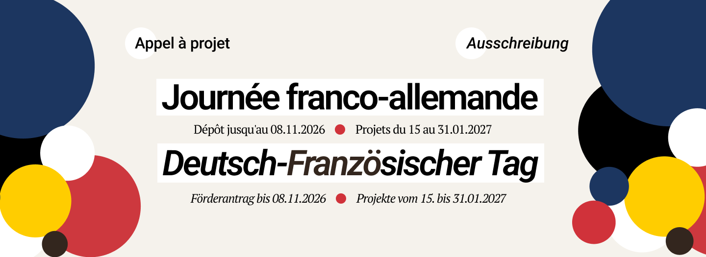 Projektausschreibung Deutsch-Französischer Tag 2027