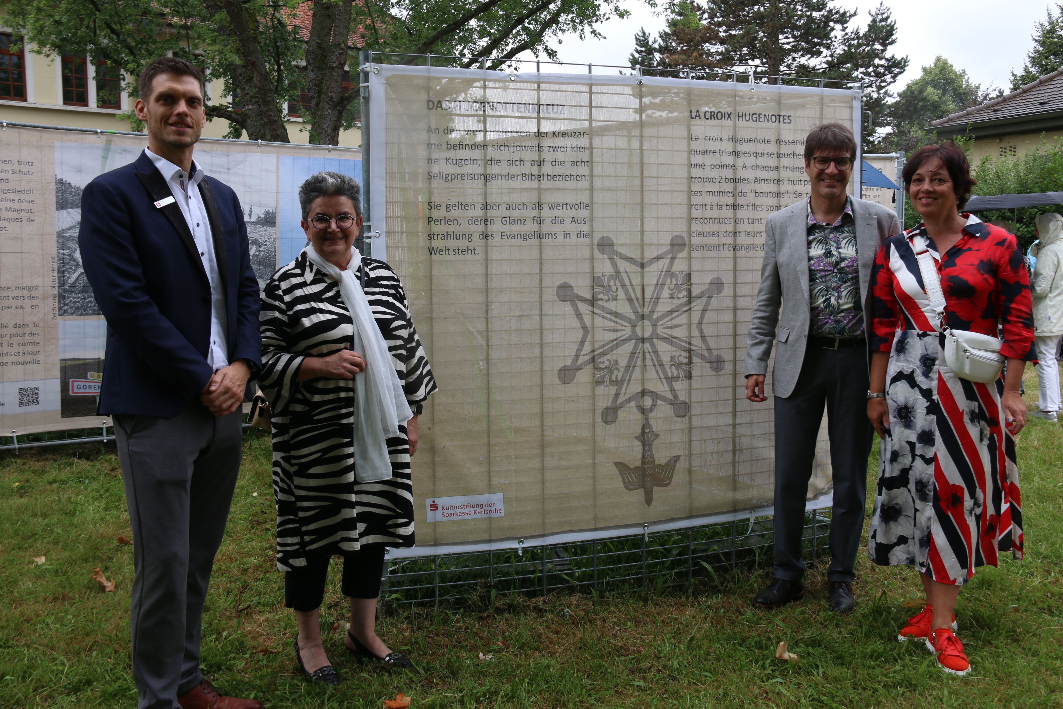 Einweihung der Freiluftausstellung Hugenottenkreuz