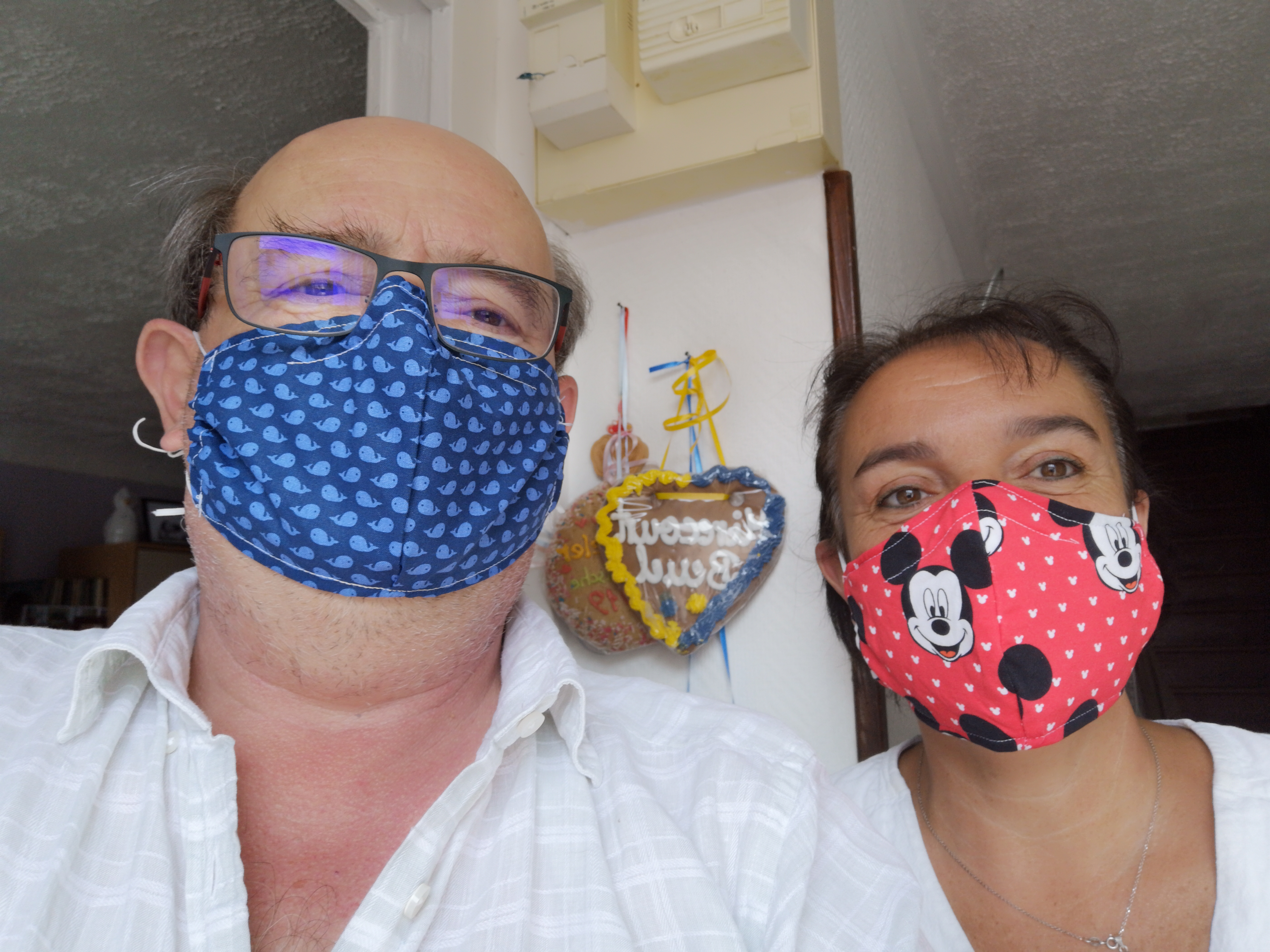 Masques en tissu pour nos amis à Mirecourt