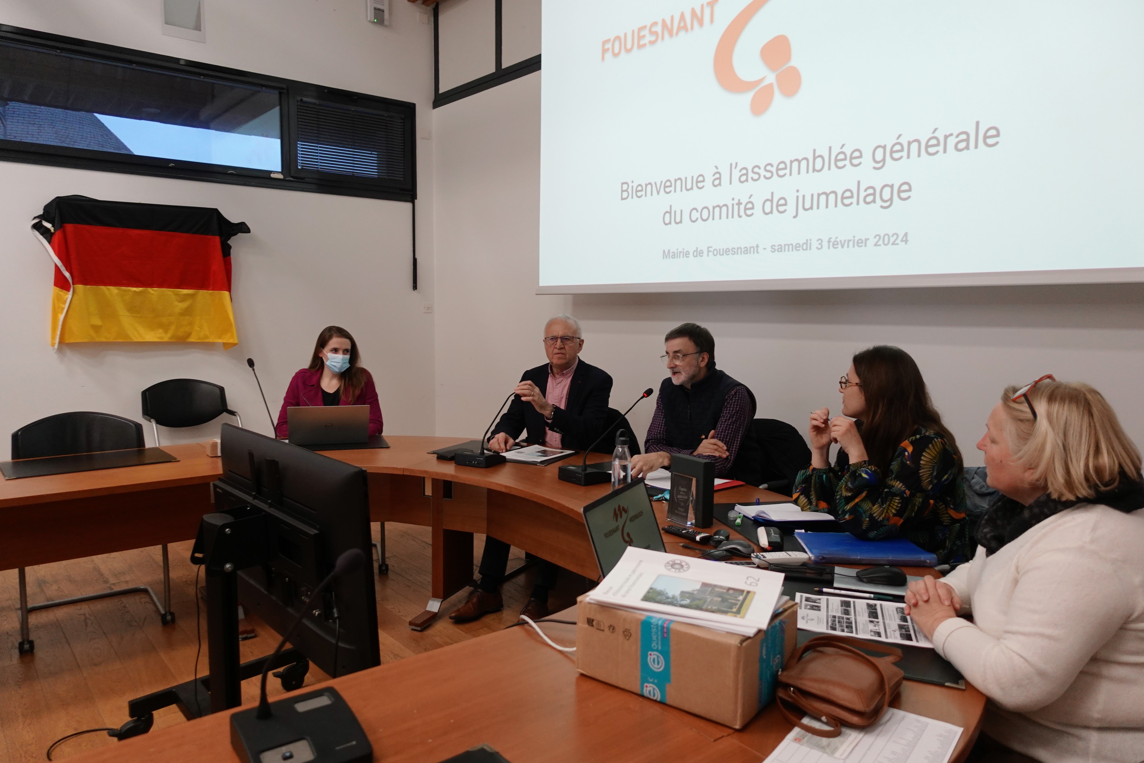 L'assemblée générale du jumelage Fouesnant Meerbusch a réuni 90 adhérents