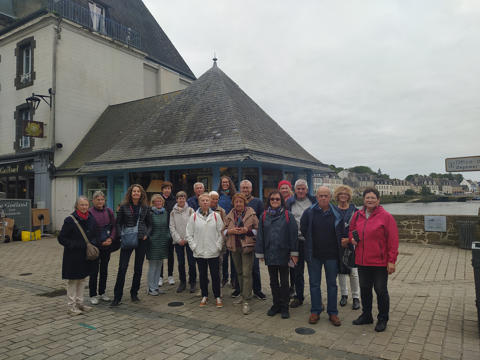 Les adultes participant au stage