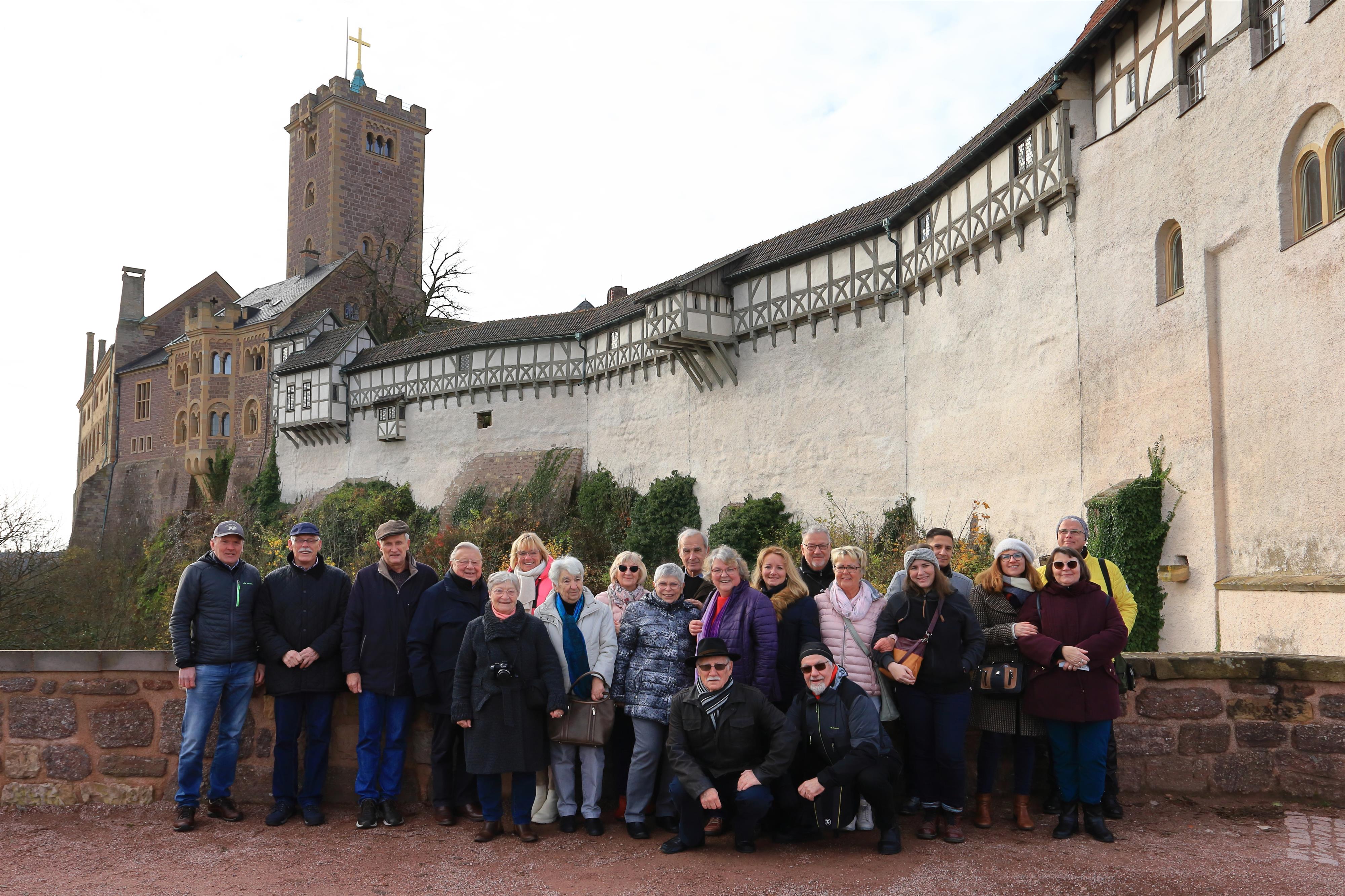 Visite  du patrimoine culturel mondial « Wartburg » le 18.11.2023