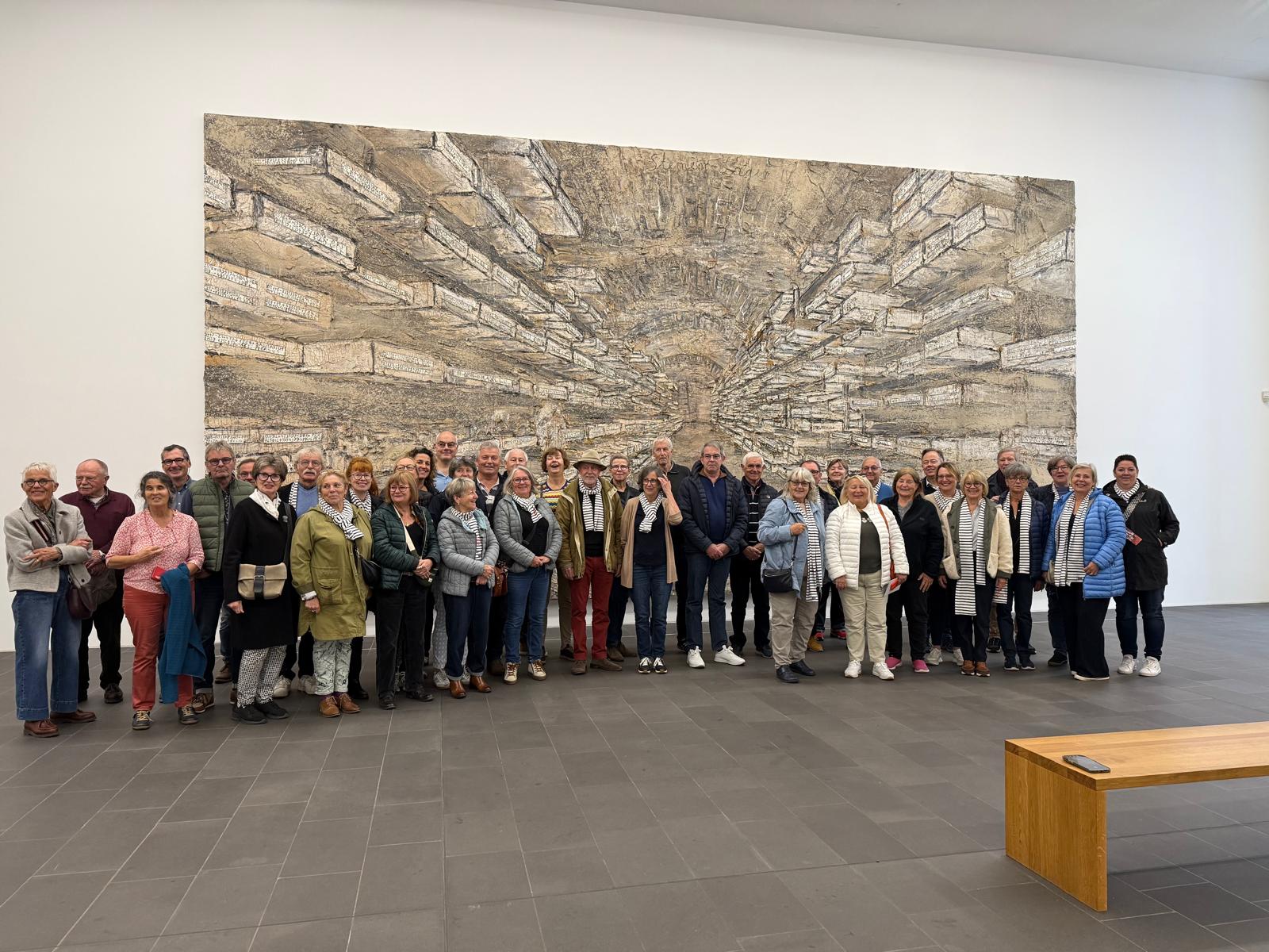 Die Delegation aus Fouesnant zu Besuch im Museum NKM in Duisburg