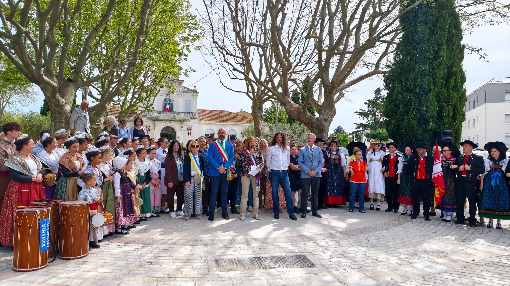 Ouverture de la fête du printemps par Mme la maire Sévérine Dellanegra