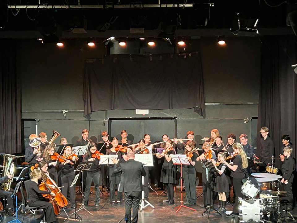Concert commun entre les jeunes musiciens de Fouesnant et Meerbusch