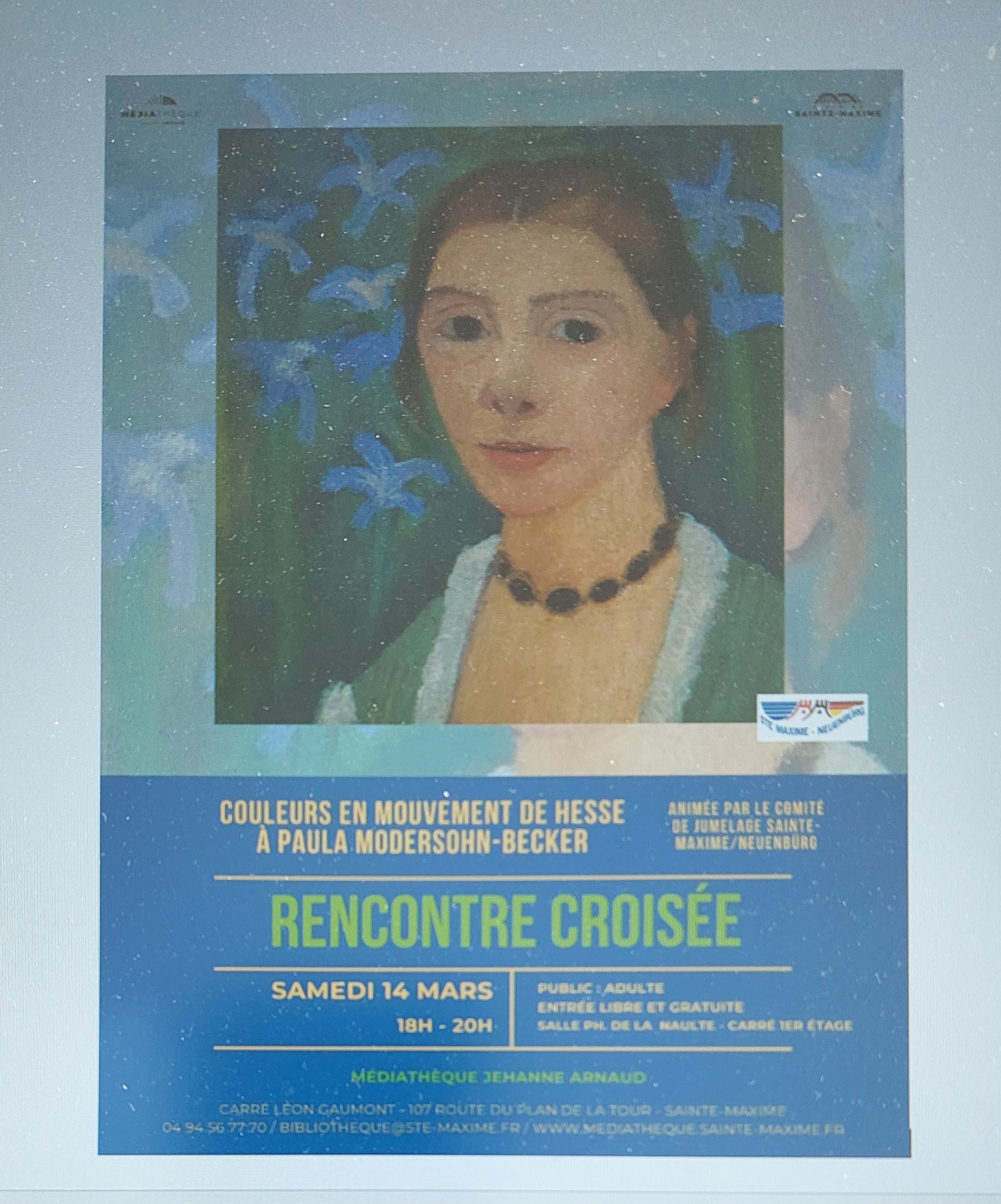 Plakat der Abendveranstaltung