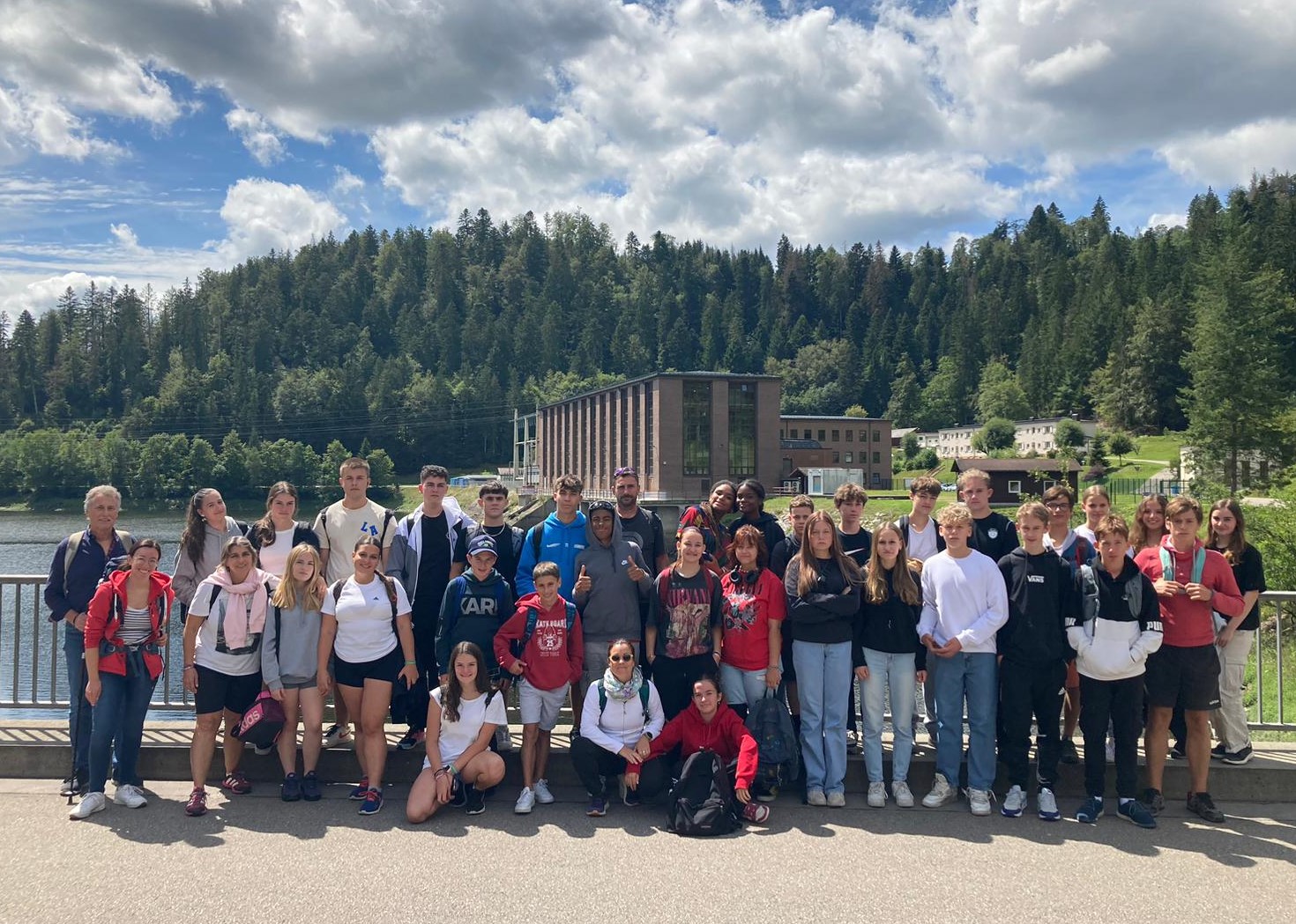 Après la visite de l'usine de Schluchsee et avant la randonnée de retour en Forêt-Noire