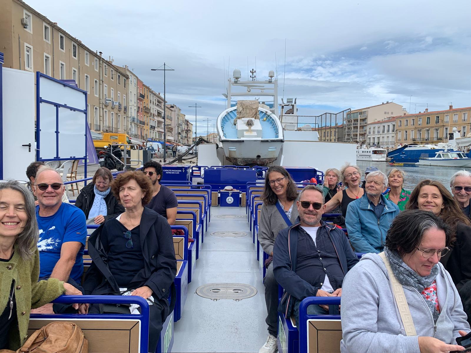 Entdeckung der Stadt Sète mit dem Schiff
