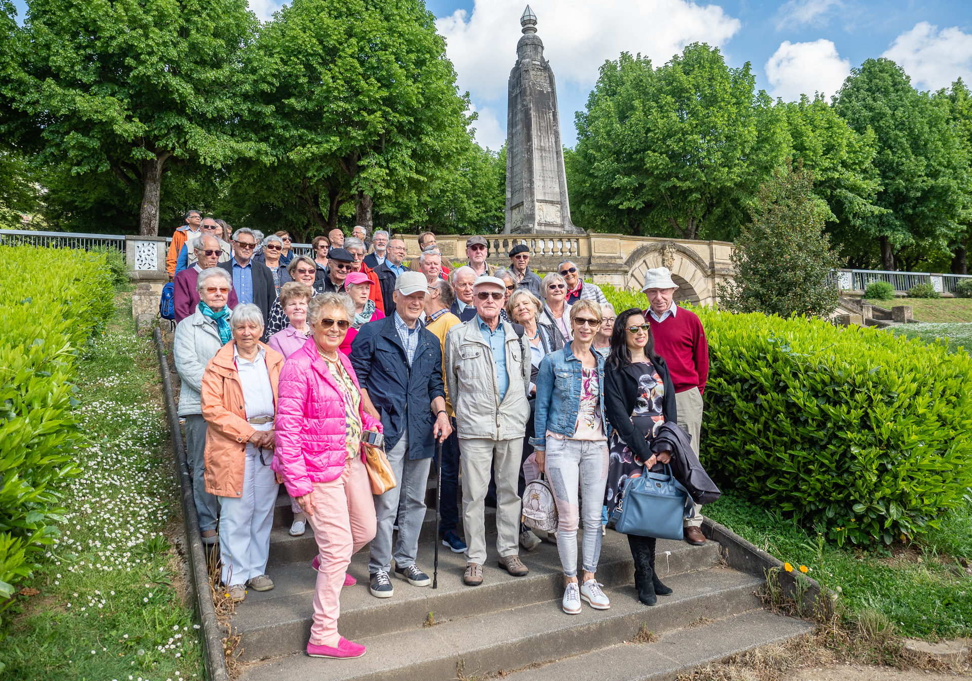 Des représentants de notre ville jumelle Longwy ont guidé les participants du voyage 2017 vers les sites touristiques de la ville