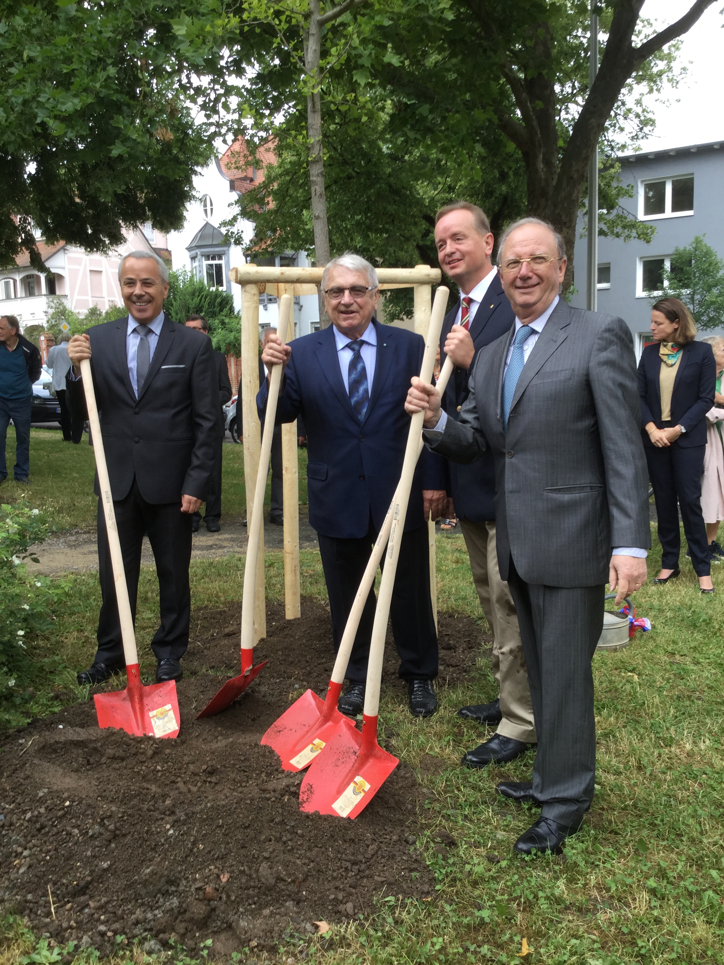 Ansbach solidaire de la forêt du Pignada