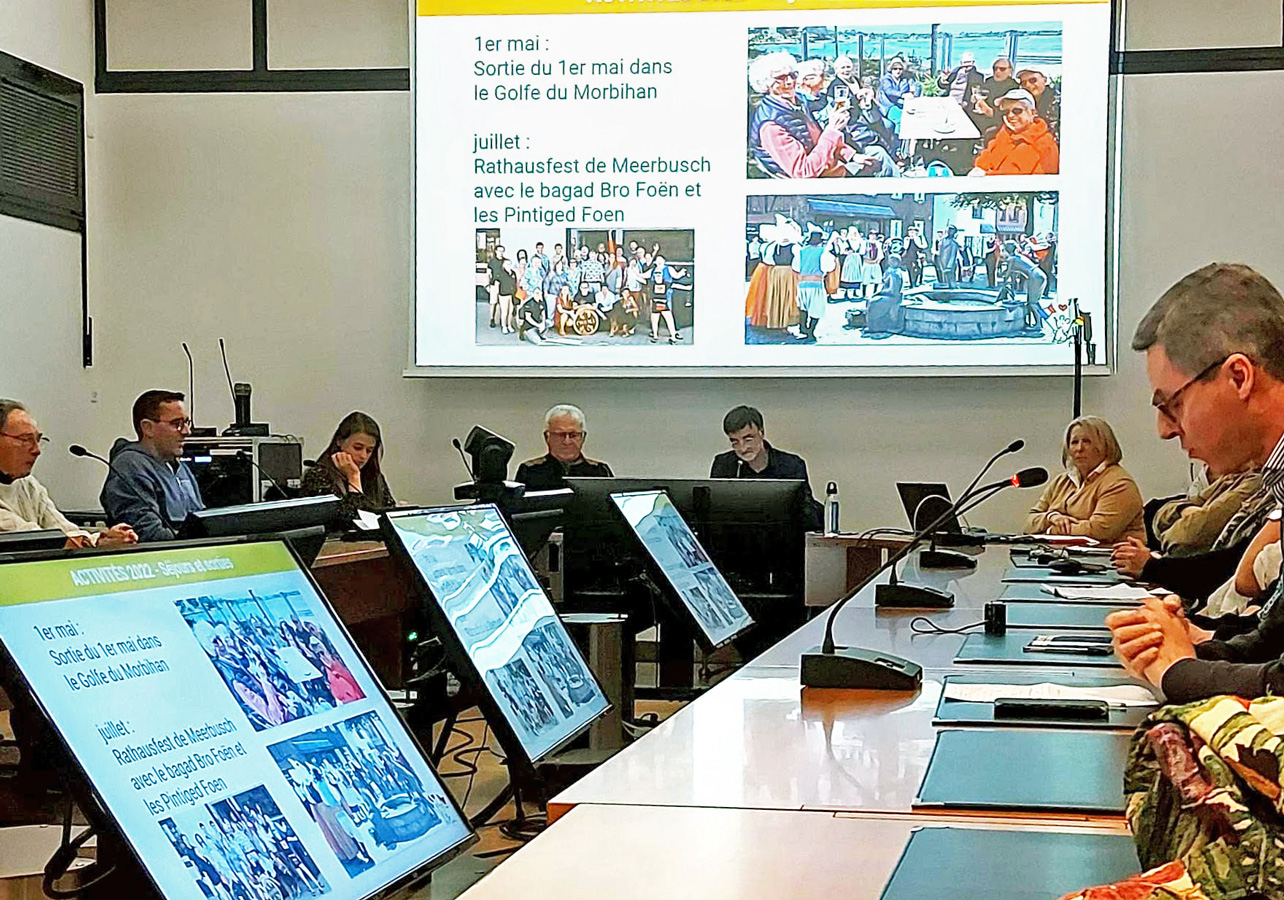 Assemblée générale du jumelage Fouesnant Meerbusch