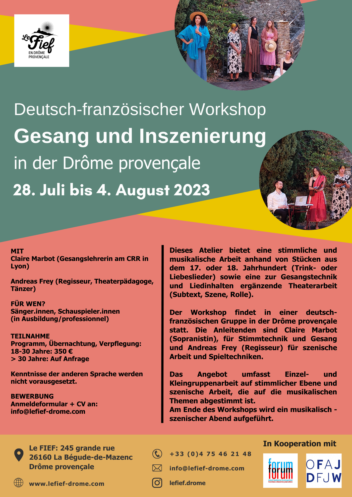 Workshop Gesang