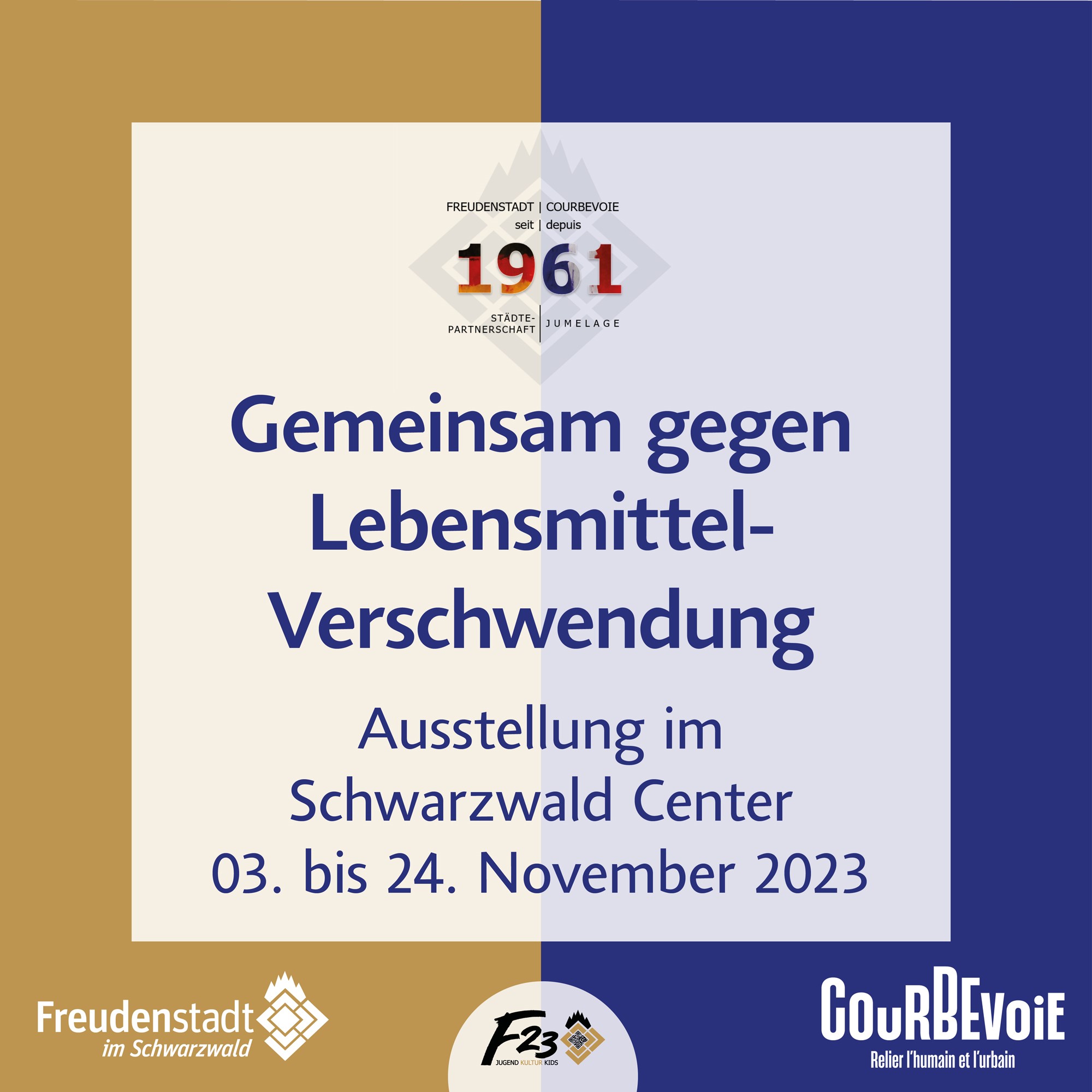Freudenstadt et Courbevoie contre le gaspillage alimentaire