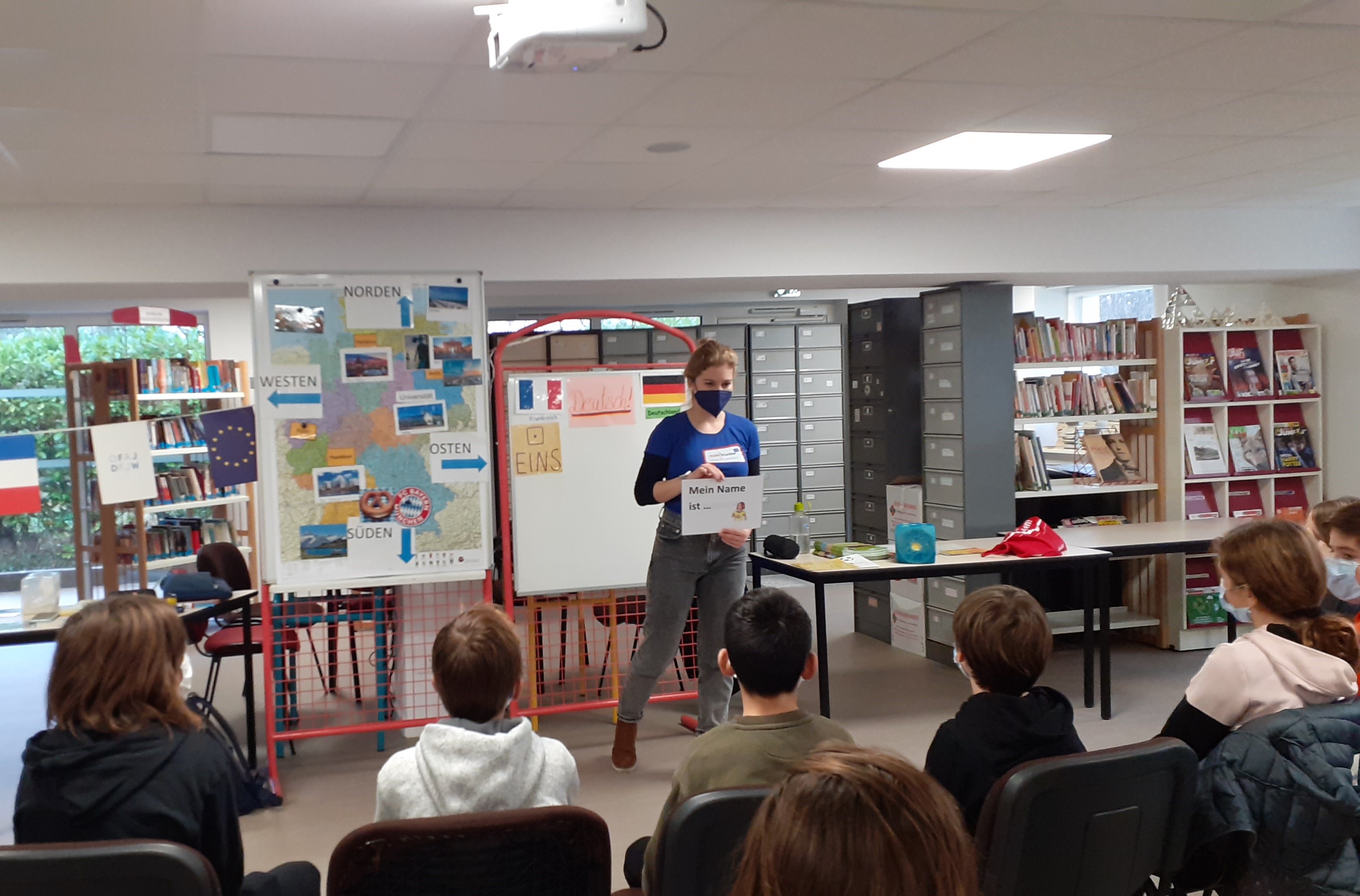 Mobilklasse au collège Endarra