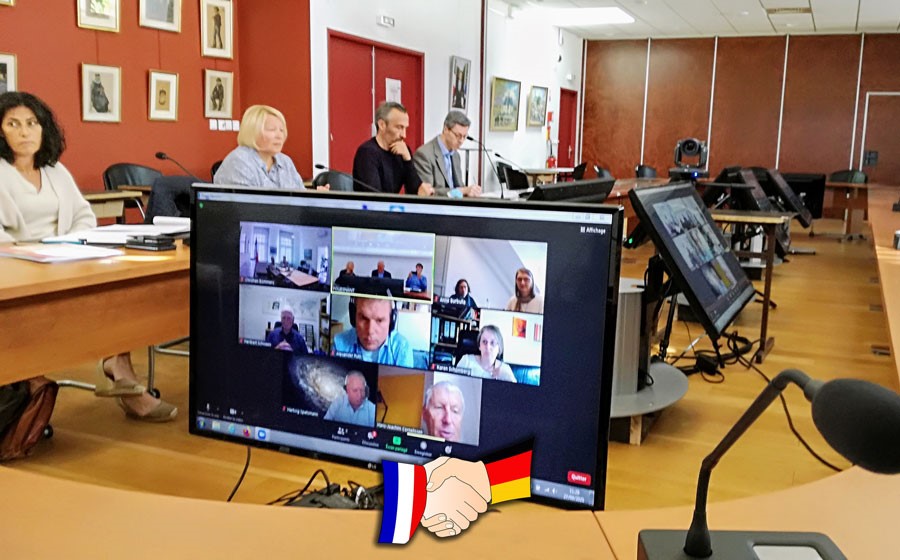 Le jumelage Fouesnant-Meerbusch en vidéoconférence