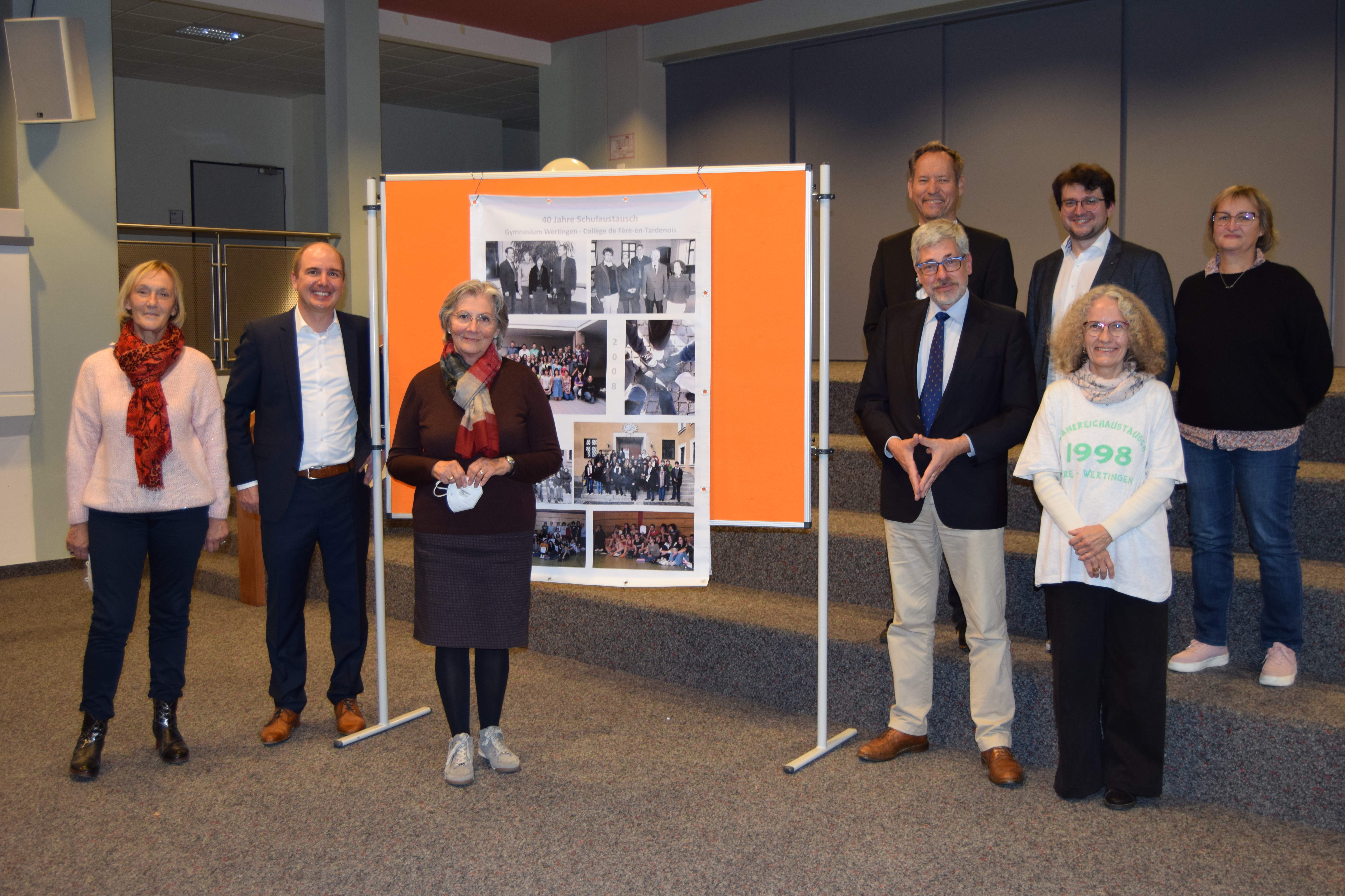 Ausstellung "40 Jahre Schüleraustausch"
