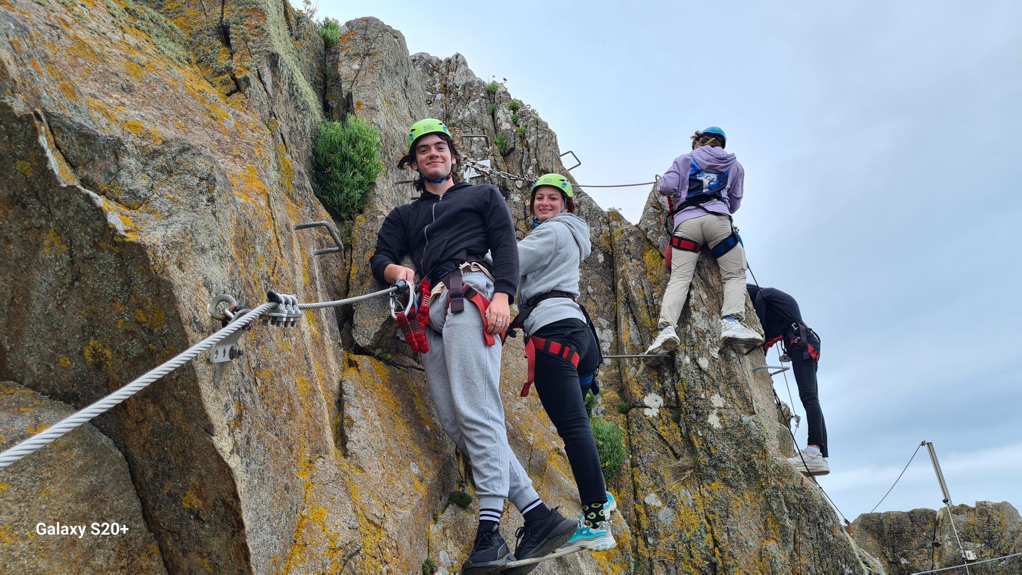 Escalade à Plouguerneau