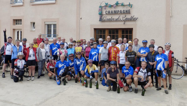 Les cyclistes en septembre 2017