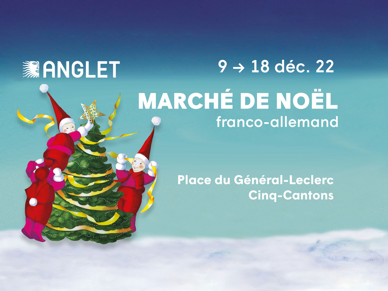 Marché de Noël à Anglet