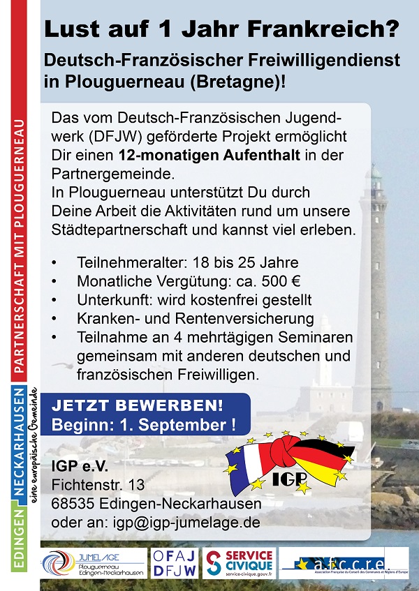 Deutsch-Französischer Freiwilligendienst in Plouguerneau