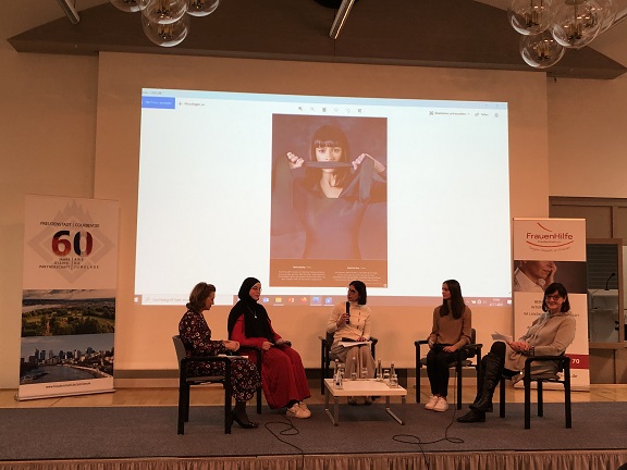 Podiumsdiskussion "Gegen Gewalt an Frauen"