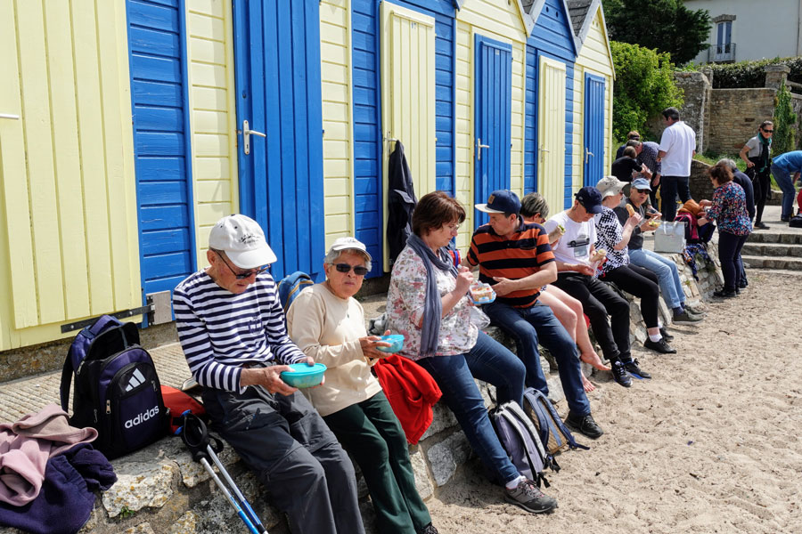 Le jumelage en sortie dans le Golfe du Morbihan