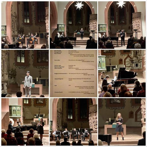 Concert dans l'église de Michelstadt le 22 janvier 2022