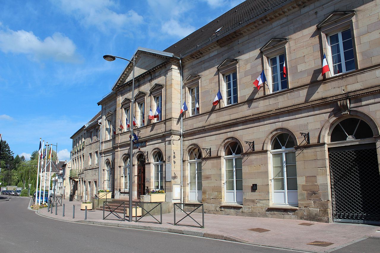 Stadt Rathaus Lure
